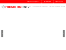 Tablet Screenshot of policastroauto.it